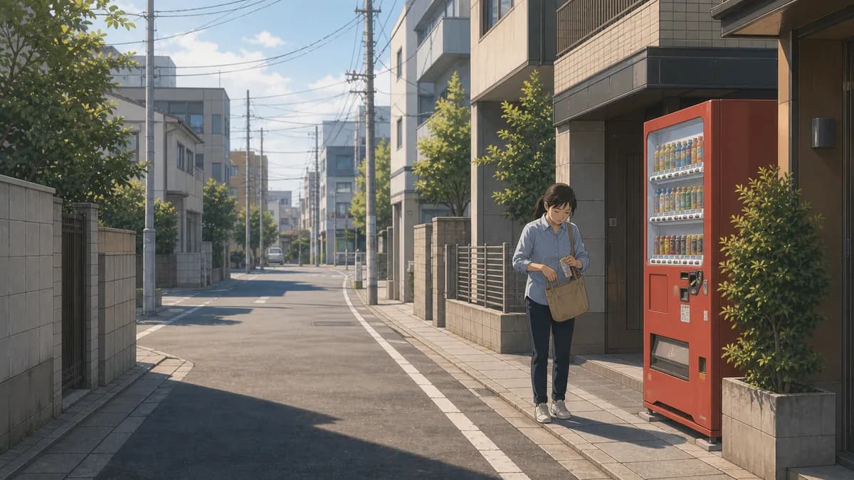 ゴミ箱のない、それでも塵ひとつ落ちていない日本の街路